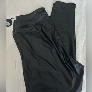 Aerie Faux leather leggings